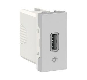 Módulo USB 1A Orión aluminio Schneider