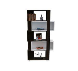 Rack TV 40'' + mesa centro + biblioteca + arrimo Beijing wengue TuHome