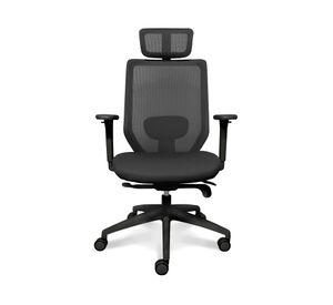 Silla escritorio con cabecero Focus negro
