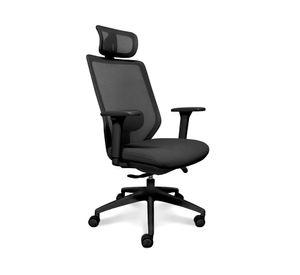 Silla escritorio con cabecero Focus negro