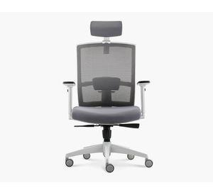 Silla de escritorio Taylor gris claro