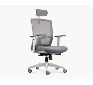 Silla de escritorio Taylor gris claro