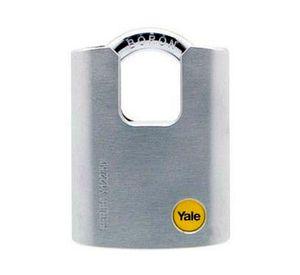 Candado anticorte alta seguridad interior/exterior bronce 50mm Y122 Yale
