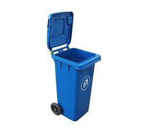 Contenedor de basura SN01 120 lt 94x46.50x56 cm azul