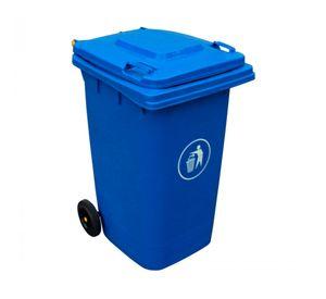 Contenedor de basura SN02 240 lt 99x59x74 cm azul