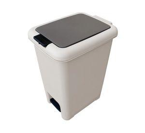 Contenedor de basura SN10 30 lt  50x30x39 cm beige
