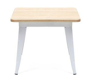 Mesa infantil Becca natura/blanco