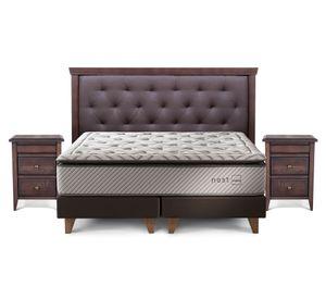 Cama europea 2 plazas Nest base dividida + set Brera