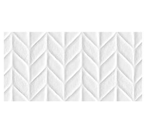 Cerámica muros 30x60 cm Ice Deco blanco