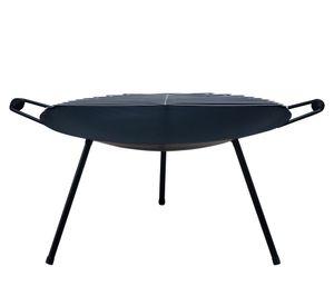 Disco carbón negro 64x55x32 cm
