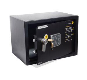 Caja fuerte electrónica 8,6 litros 20x31x20 cm Compact negro Yale