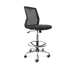 Silla oficina Cuba M sin brazo negro