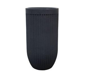 Macetero 44 cm negro Japi