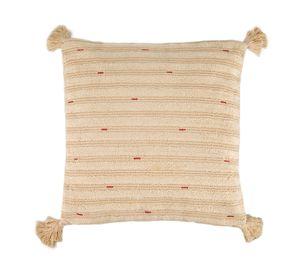 Cojín Tufted bordado 45x45 cm