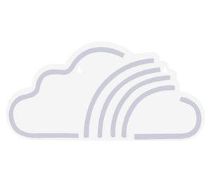 Lámpara pared Nube arcoíris