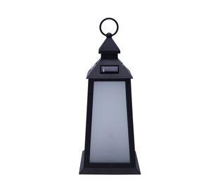 Lámpara mesa solar luz cálida Efecto llama