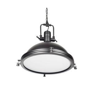 Lámpara colgante 40 W E27 luz cálida Warehouse negro