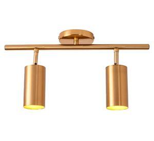 Lámpara de techo 50 W GU10 luz LED Kelsey X2 bronce