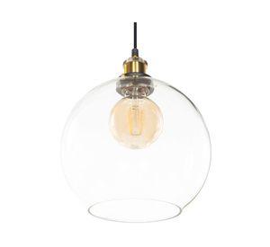 Lámpara colgante 40 W E27 luz cálida Bubble transparente