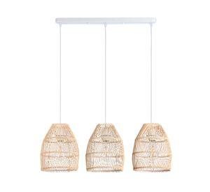 Lámpara colgar 40W E27 3L LED Sarah natural