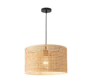 Pantalla de lámpara colgar 40 W E27 Malta natural