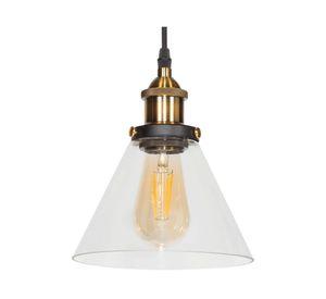 Lámpara de colgar 40 W E27 Retro vidrio