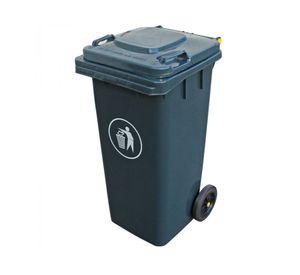 Contenedor de basura SN01 120 lt 90x47x47 cm gris