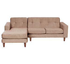 Sofá Seccional Salerno izquierdo beige Latam Home