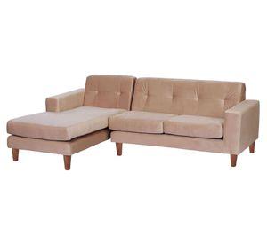 Sofá Seccional Salerno izquierdo beige Latam Home