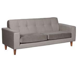 Sofá Salerno 3 cuerpos gris Latam Home