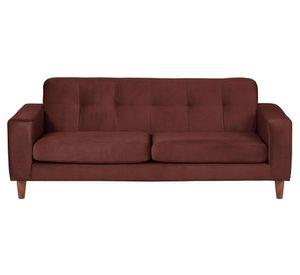 Sofá Salerno 3 cuerpos café Latam Home