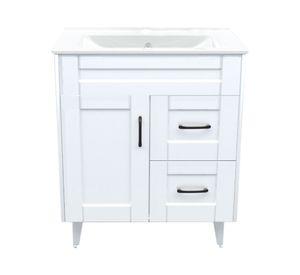 Mueble vanitorio 70 cm BM-Deluxe-70SKB+P-70 blanco Domsa
