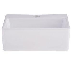 Lavamanos sobreponer 11.5x33x29 cm SLC8039B blanco