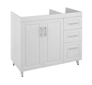 Kit mueble lavaplatos 120x50 cm derecho PD120 blanco