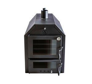 Horno a leña Petit 58 lt gris