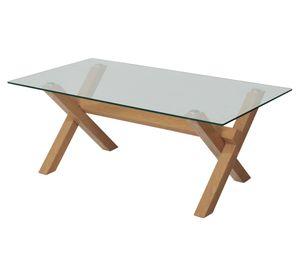 Mesa centro Cruz 44x110x60 cm