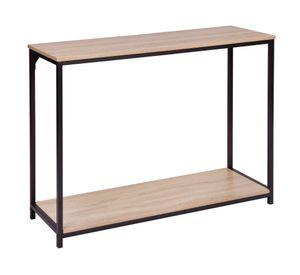 Mesa arrimo Bianca 81x106x35 cm natural