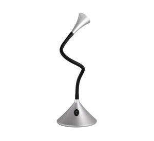 Lámpara escritorio LED Cobra gris