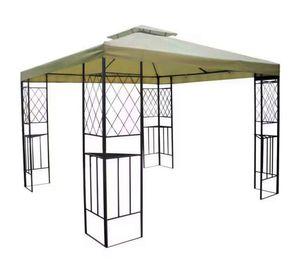 Toldo 300x300 cm Pergola marfil