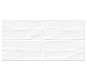 Cerámica para muro Ice Deco blanco 30x60 cm 1.44 m2