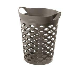 Canasto ropa SR1844 2 gris 47x43x66 cm