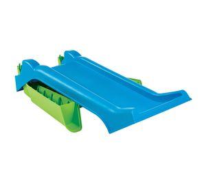 Resbalín plegable verde azul American Plastic