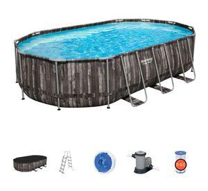 Piscina estructural 6,10 m 20241 litros Power steel Bestway