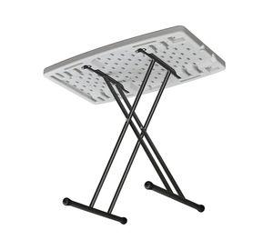Mesa plegable rectangular blanco Northwest