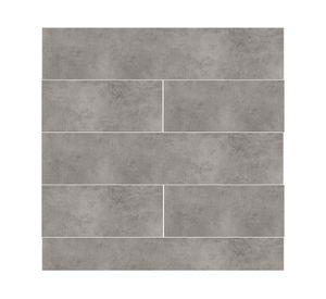 Piso vinílico SPC 22.9x122 cm Flow gris 2.235 m2