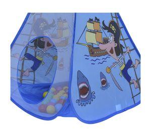 Carpa infantil azul Gamepower