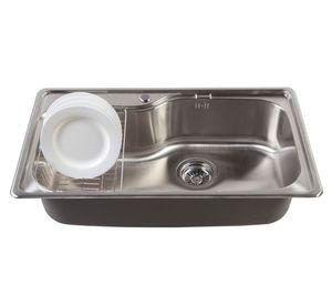 Lavaplatos sobreponer 87.5x50.5 cm Big Acqua FDV