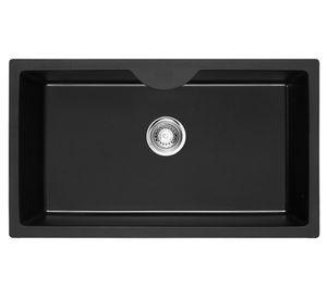 Lavaplatos Deluxe Túnez Nero negro 22x78x45 cm