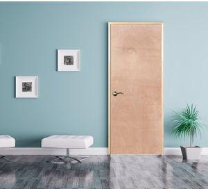 Kit Puerta interior 75x200 cm Terciado con perforación izquierda
