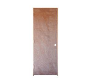 Kit Puerta interior 90x200 cm Terciado con perforación izquierda